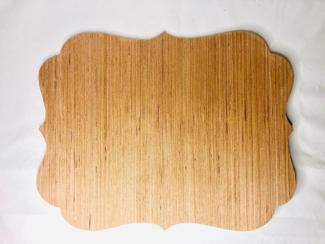 Fancy Frame Door Hanger Unfinished Door Hanger Blank Door Hanger Wood
