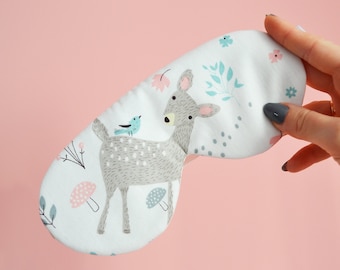 Kid's Sleep Masks | Satin-Cotton Sleep Mask | Cute Sleep Masks | with Animals