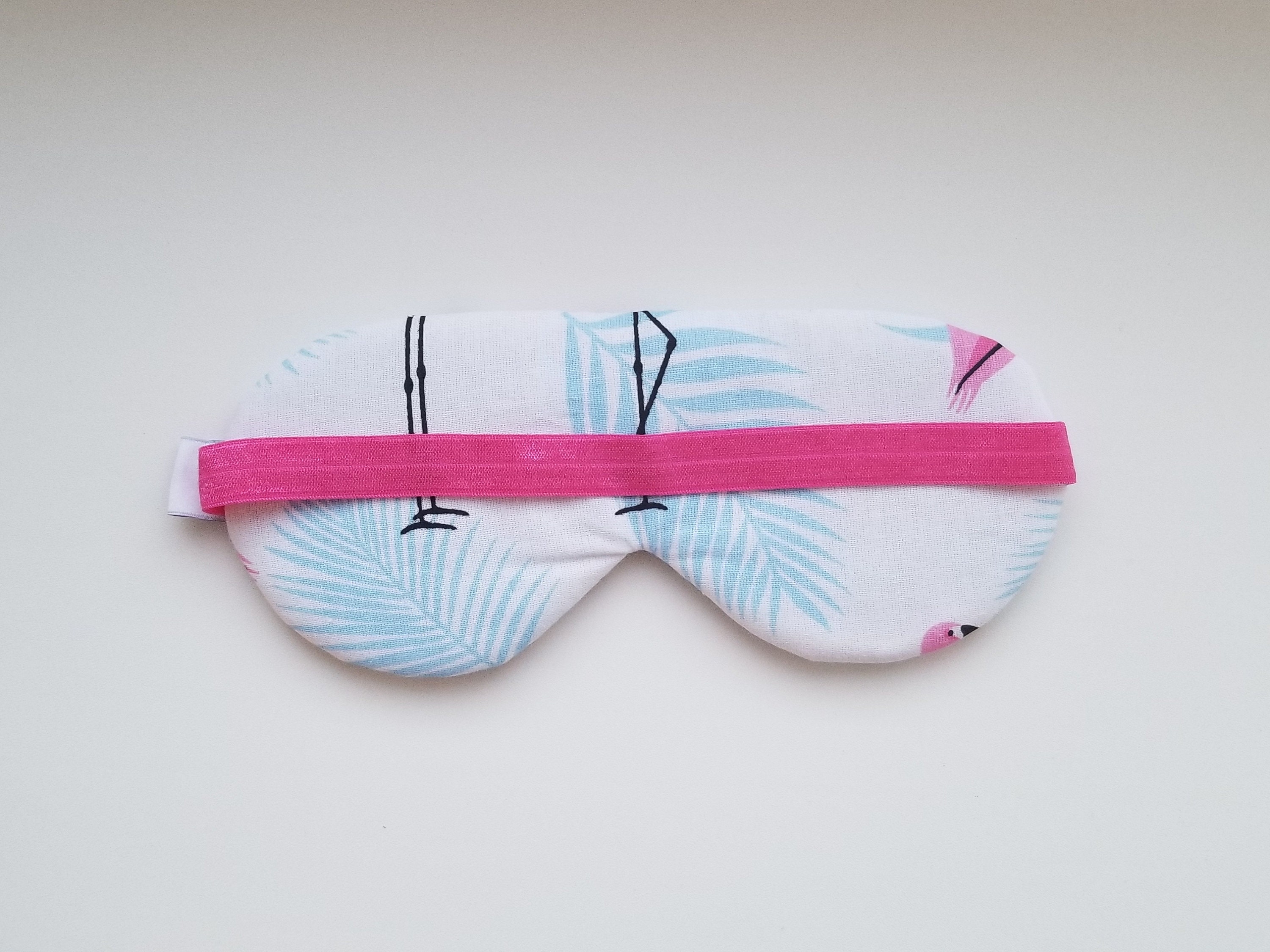 Cotton Sleep Mask Flamingo Cute Sleepmask Etsy