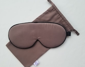 Silky Sleep Mask with Carrying Case 100% Tencel