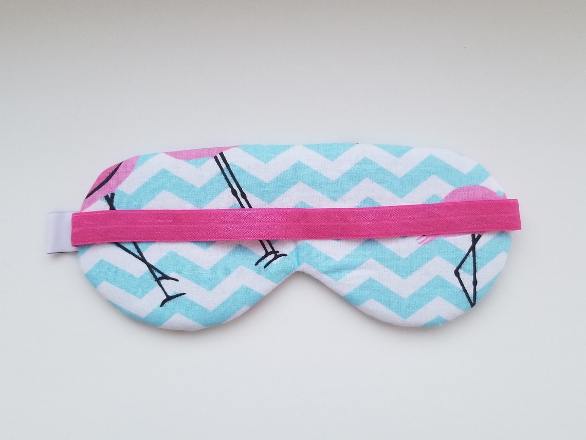 Cotton Sleep Mask Flamingo Cute Sleepmask Etsy