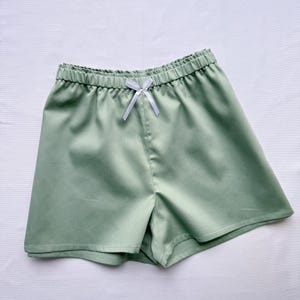 Womens Cotton Pajama Shorts, Soft Sleepwear Bottoms, Summer Lounge Shorts, Gift for Her