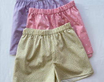 Damen Baumwolle Pyjama Shorts, Weiche Nachtwäsche Böden, Sommer Lounge Shorts, Geschenk für Sie