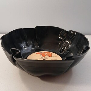 Bee Gees record bowl handmade music decor gift