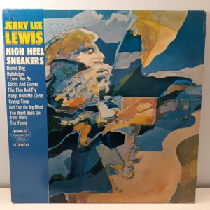 Jerry Lee Lewis - High Heel Sneakers Vinyl Record - 1970s Mercury Records