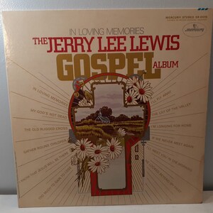 1971 Jerry Lee Lewis Gospel Album: Mercury Records SR-61318