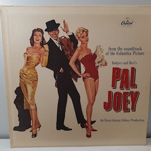 1957 Pal Joey Frank Sinatra Rita Hayworth and Kim Novak Motion Picture Soundtrack record 1957 Capital Records SM-912 Mono record album