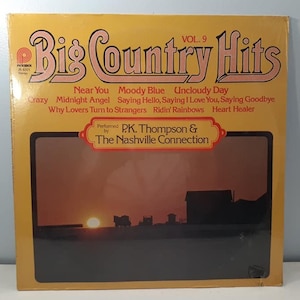 Sealed 1977 Big Country Hits Vol. 9 Vinyl Record