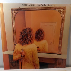 1977 Roger Daltrey &quot;One Of The Boys&quot; Vinyl Record with Lyric Sheet