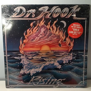 1980 Dr. Hook &quot;Rising&quot; Vinyl Record: Casablanca NBLD-7251, Lyric Sleeve