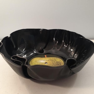 Beatles Vinyl Record Bowl: Unique Music Decor