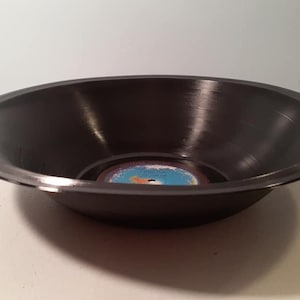 Jefferson Starship Vinyl Record Bowl: Handmade Music Decor