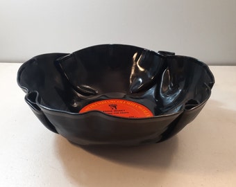 Eddie Money Vinyl Record Bowl handmade from Eddie Money Playing For Keeps record fun unique gift great for chips or popcorn fun music décor