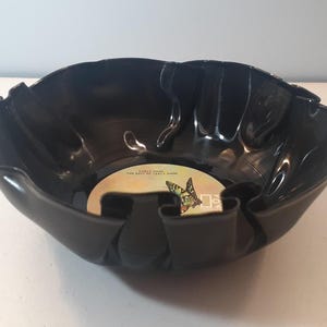 Carly Simon Vinyl Record Bowl: Handmade Music Decor Gift