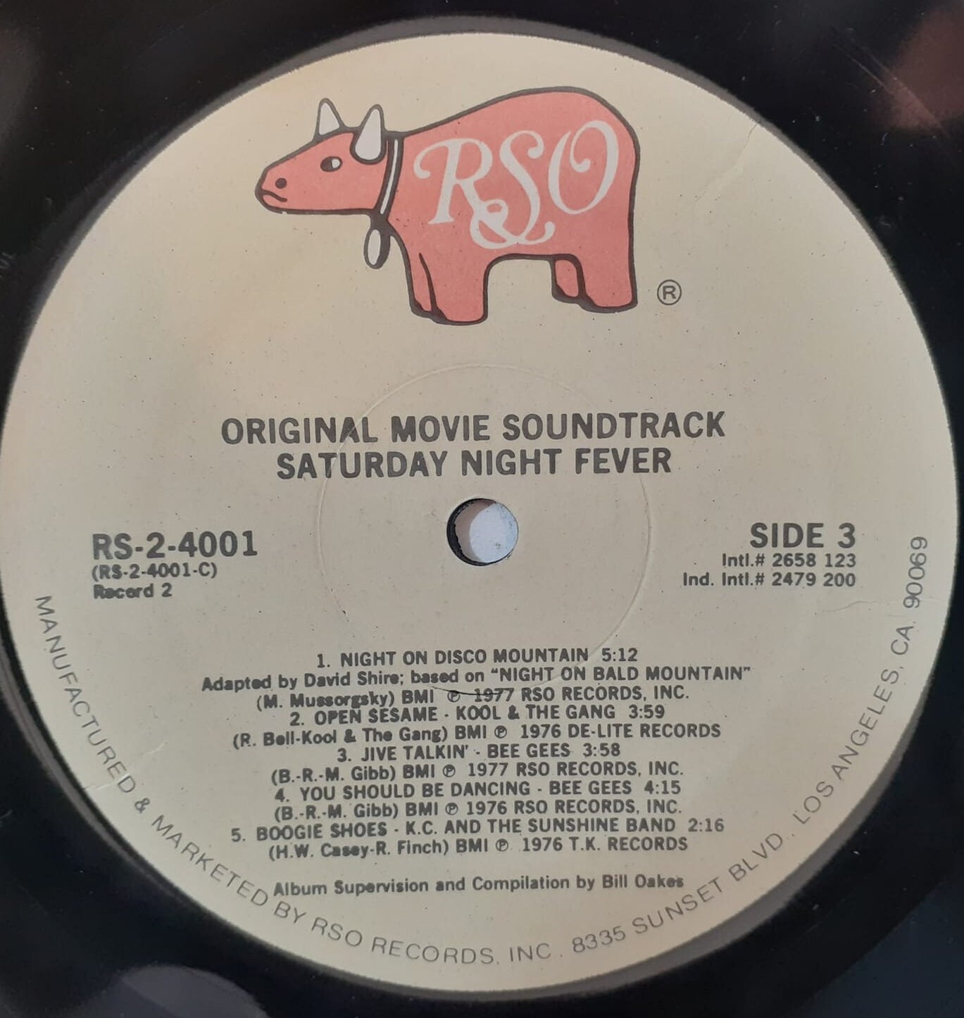 Saturday Night Fever Vinyl Record Bowl Handmade From Original Etsy