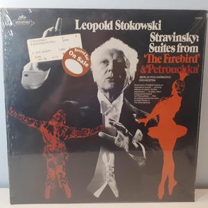 Sealed Leopold Stokowski Stravinsky Firebird & Petrouchka Vinyl Record