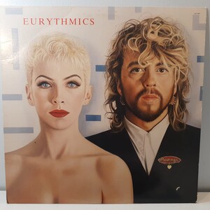 1986 Eurythmics Revenge record RCA-AJLT-5847 Printed in United States with original lyric sheet picture sleeve Rare 1986 Eurythmics record