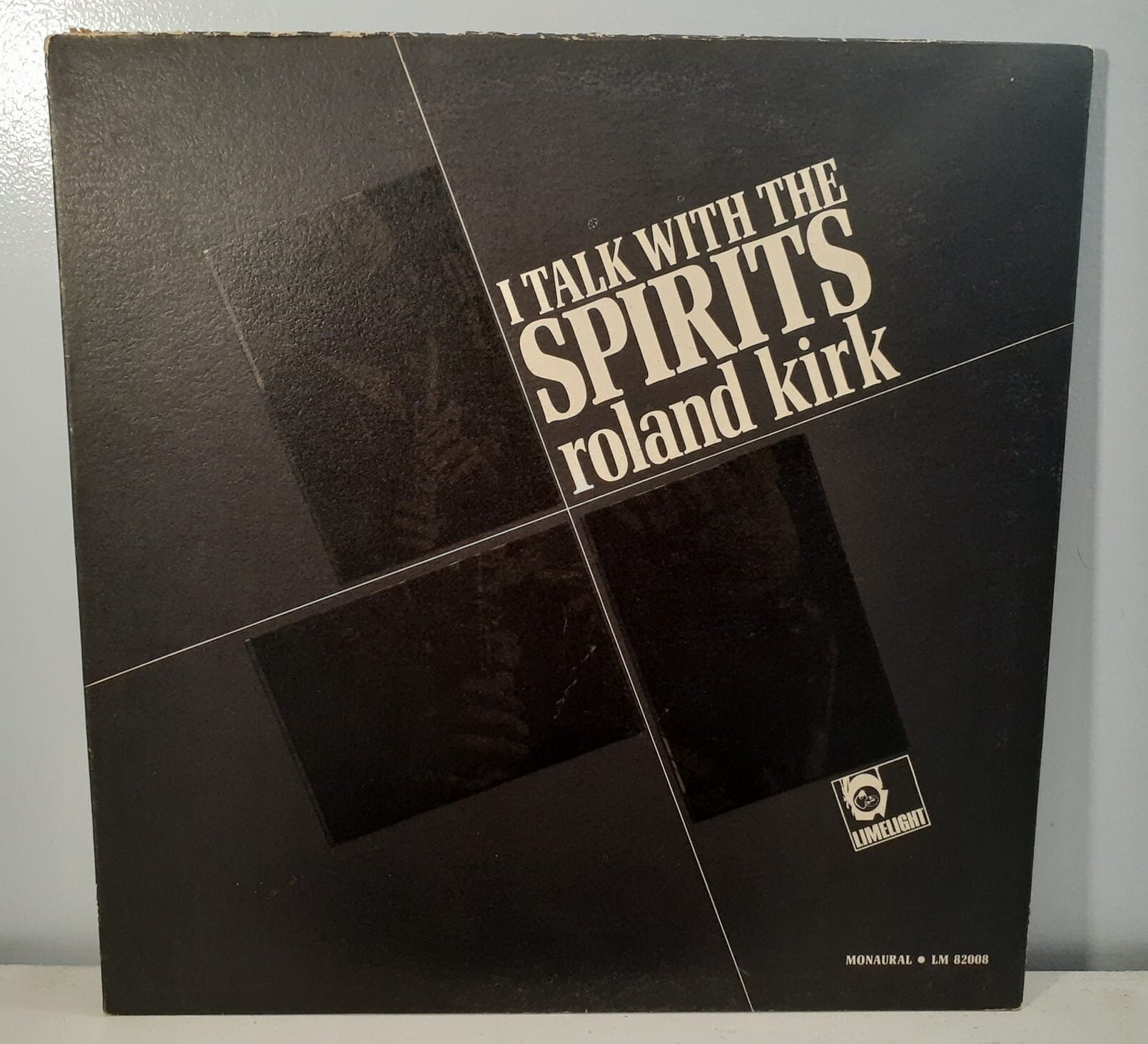 Rare 1965 Mono Jazz Record Roland Kirk I Talk With Spirits Gatefold Cover  Excellent Condition Limelight Monaural LM 82008 1965 Rare Jazz