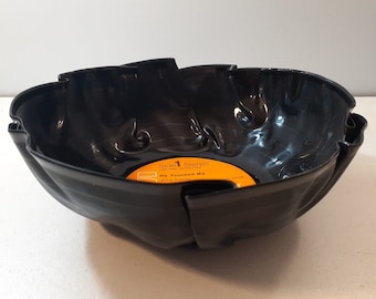 Handmade Elvis Presley Vinyl Record Bowl: Music Decor Gift