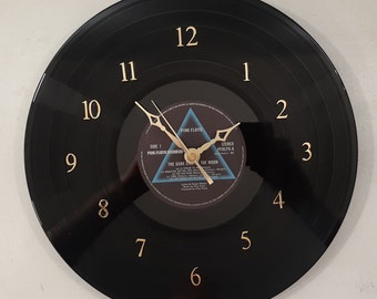 Pink Floyd Vinyl Record Clock Rock Music Wall Art Rock Band Handmade Clock Nick Mason Vintage Clock Wall Accessories Gifts for men Pink Floyd Vinyl Record Clock Rock Music Wall Art Rock Band Handmade Clock Nick Mason Vintage Clock Wall Accessories Gifts for men