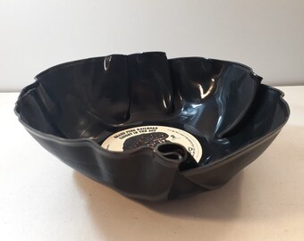 Grand Funk Railroad Caught In The Act record bowl handmade from original Grand Funk Railroad record music decor record bowl catch all