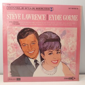 Rare Sealed 1950&#39;s Steve Lawrence and Eydie Gorme record Double Star Series New Sealed Decca Records NY NY Limited Edition DL-734589 rare