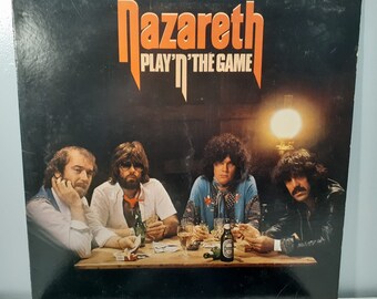 1976 Nazareth Play "N" The Game SP-4610 with original picture inner sleeve record 1976 Nazareth record excellent condition classic rock