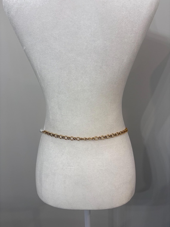 Pearl & Chain Layered Belt - Etsy display picture 2