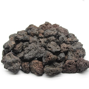 Black Lava Rock Natural Aquarium Substrate (Buy 2 Get 1 Free)