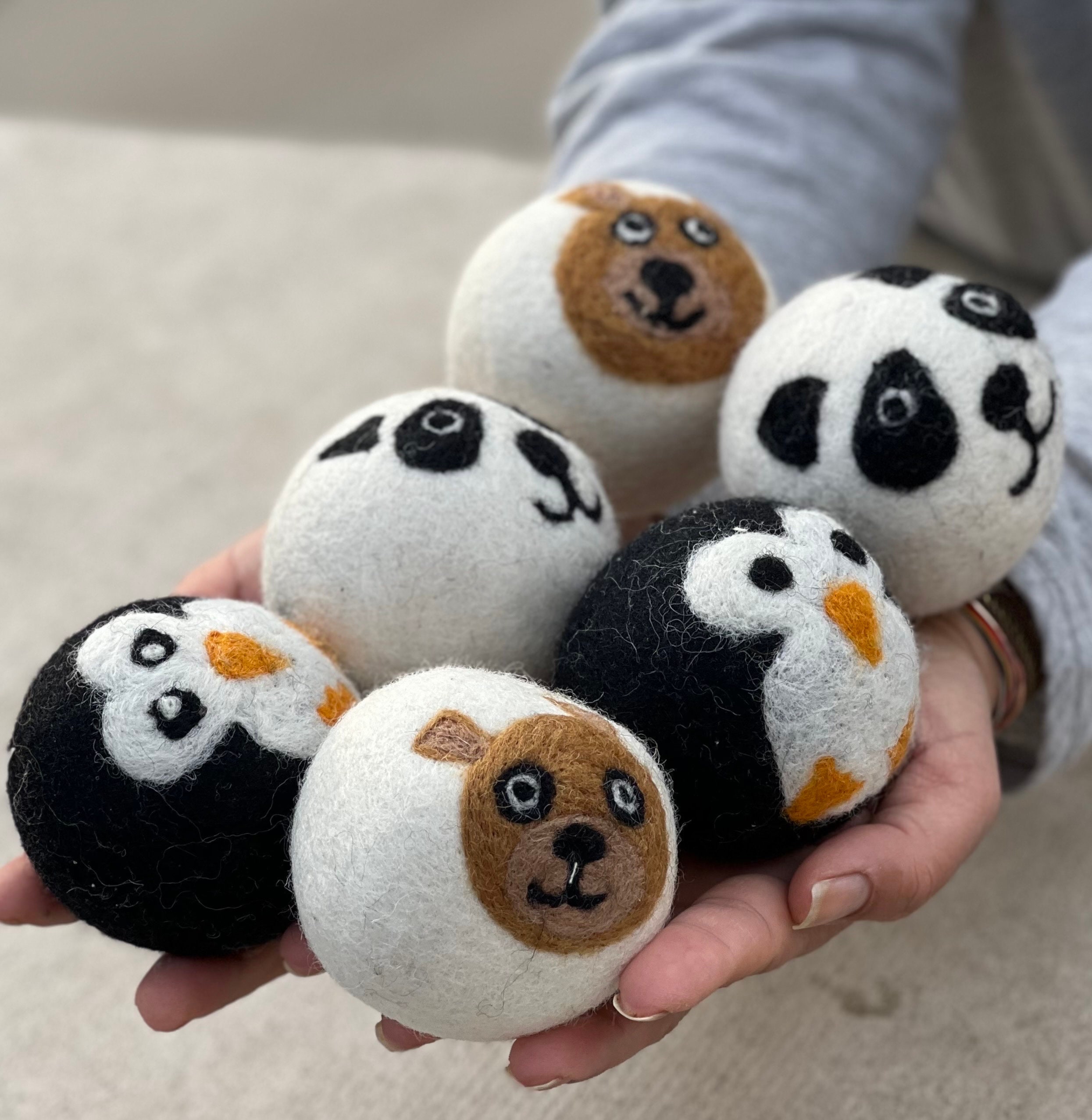 Panda Dryer Balls 