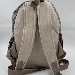 Small Lightweight Daypack Backpack Handmade Himalayan Hemp Travel ...