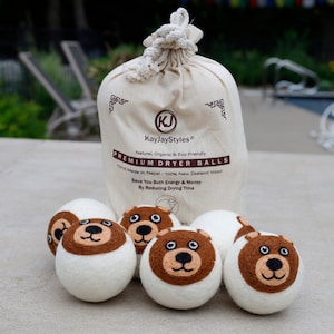 Penguin Dryer Balls Etsy