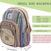 Anitya Handmade Himalayan Hemp Daypack – Lightweight Bohemian Backpack For Travel, Hiking & Daily Use – Mushroom Print Design - View #10