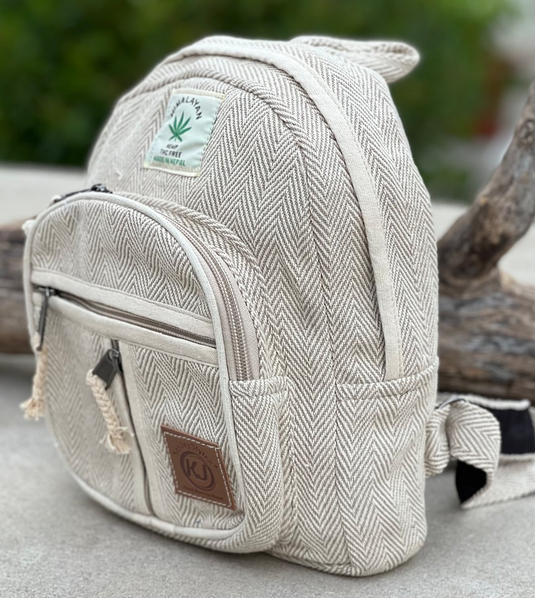 Small Lightweight Minipack Handmade Himalayan Hemp Travel, Hiking ...