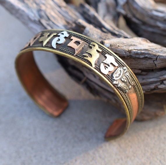 Tibetan copper healing bracelet deals