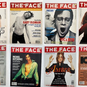 Vintage The Face Magazine: London Style, Music, Fashion