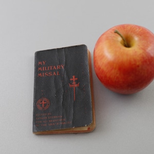 Vintage Military Missal: WWII Catholic Pocket Bible