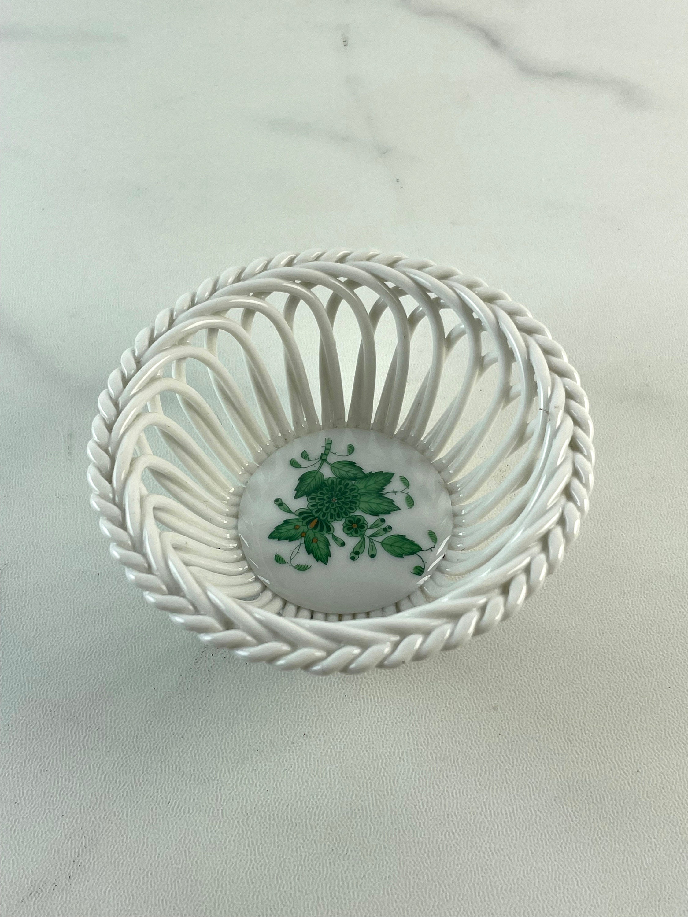 Herend basket - Etsy 日本