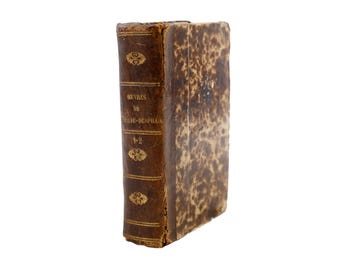 1860 Oeuvres de Boileau-Despreaux: Antique French Poet Book