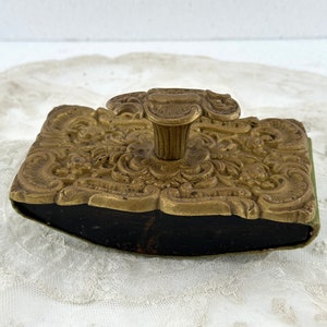 Art Nouveau Bronze Rocking Ink Blotter