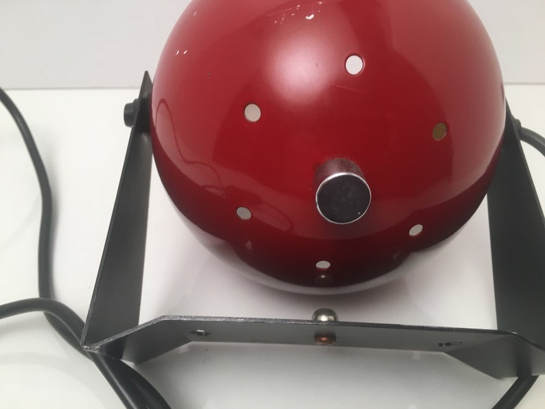 Classic Red Vintage Sphere Wall light