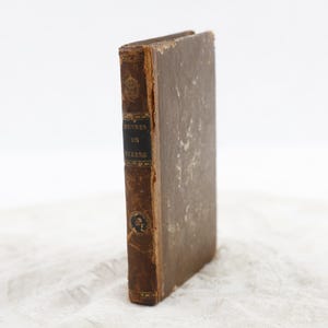 1818 French book, Oeuvres completes De Sterne , part 5, Laurence Sterne an Anglo-Irish novelist and Anglican cleric who wrote the novels