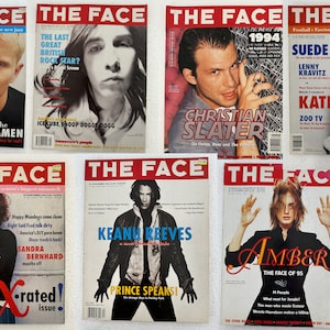 Vintage The Face Magazin: London Style, Musik, Mode