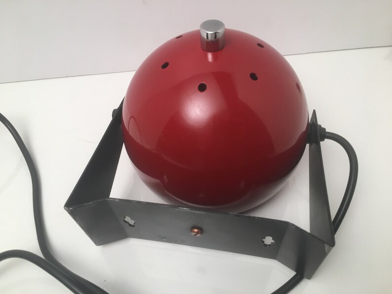 Classic Red Vintage Sphere Wall light