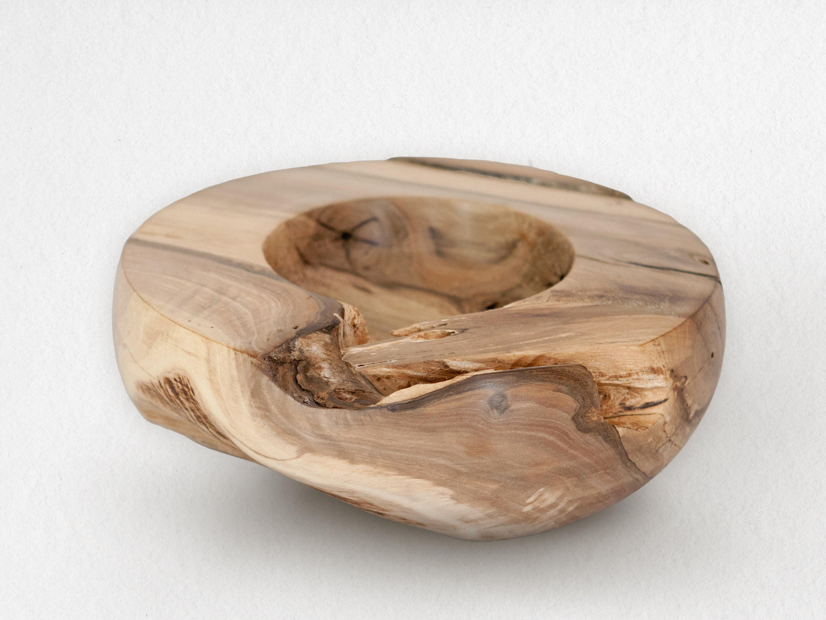 Holzschüssel Groß Walnussholz Handwerk Einzigartige | Etsy