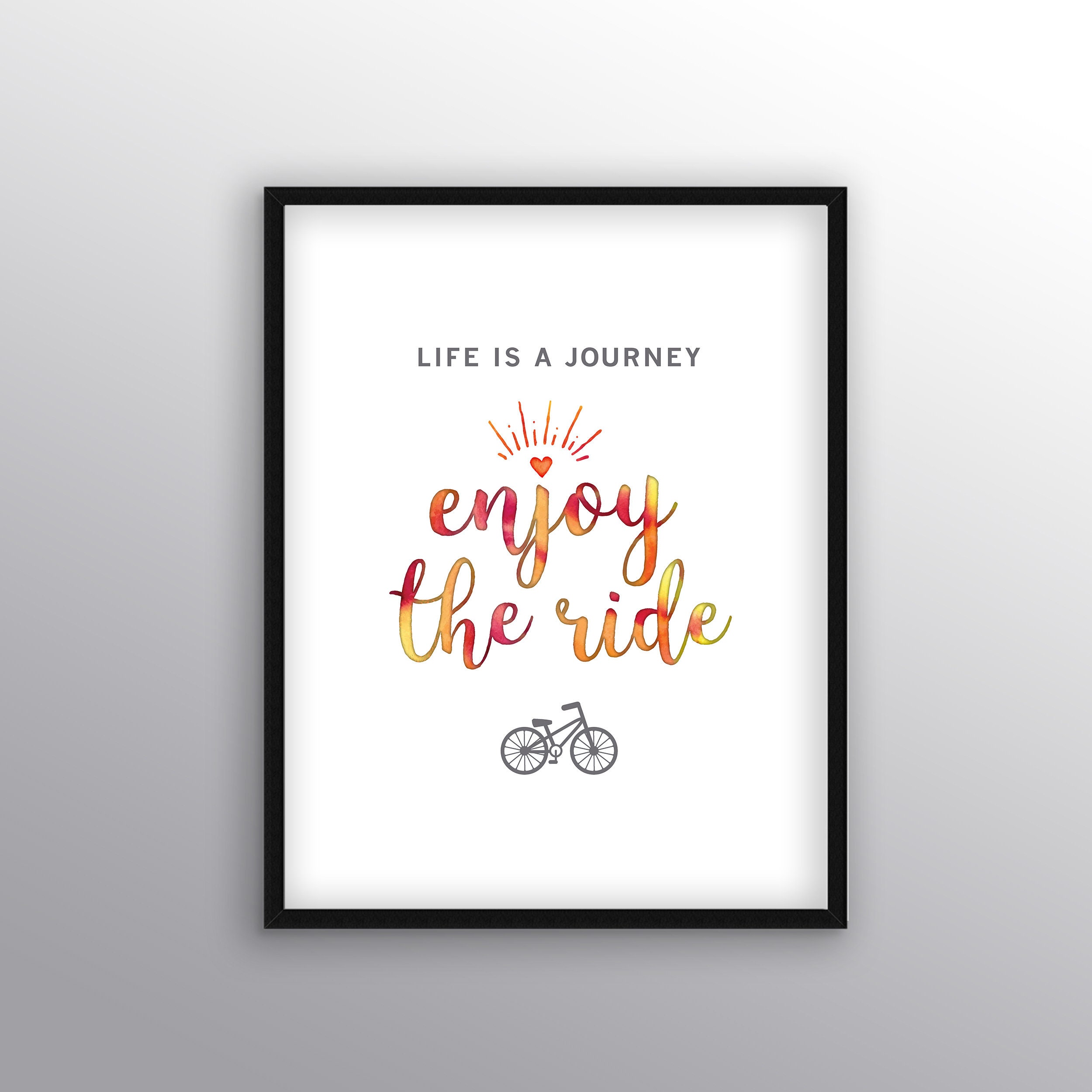 Watercolor Quote, Set of 3 Posters, Inspirational Wall Art ...