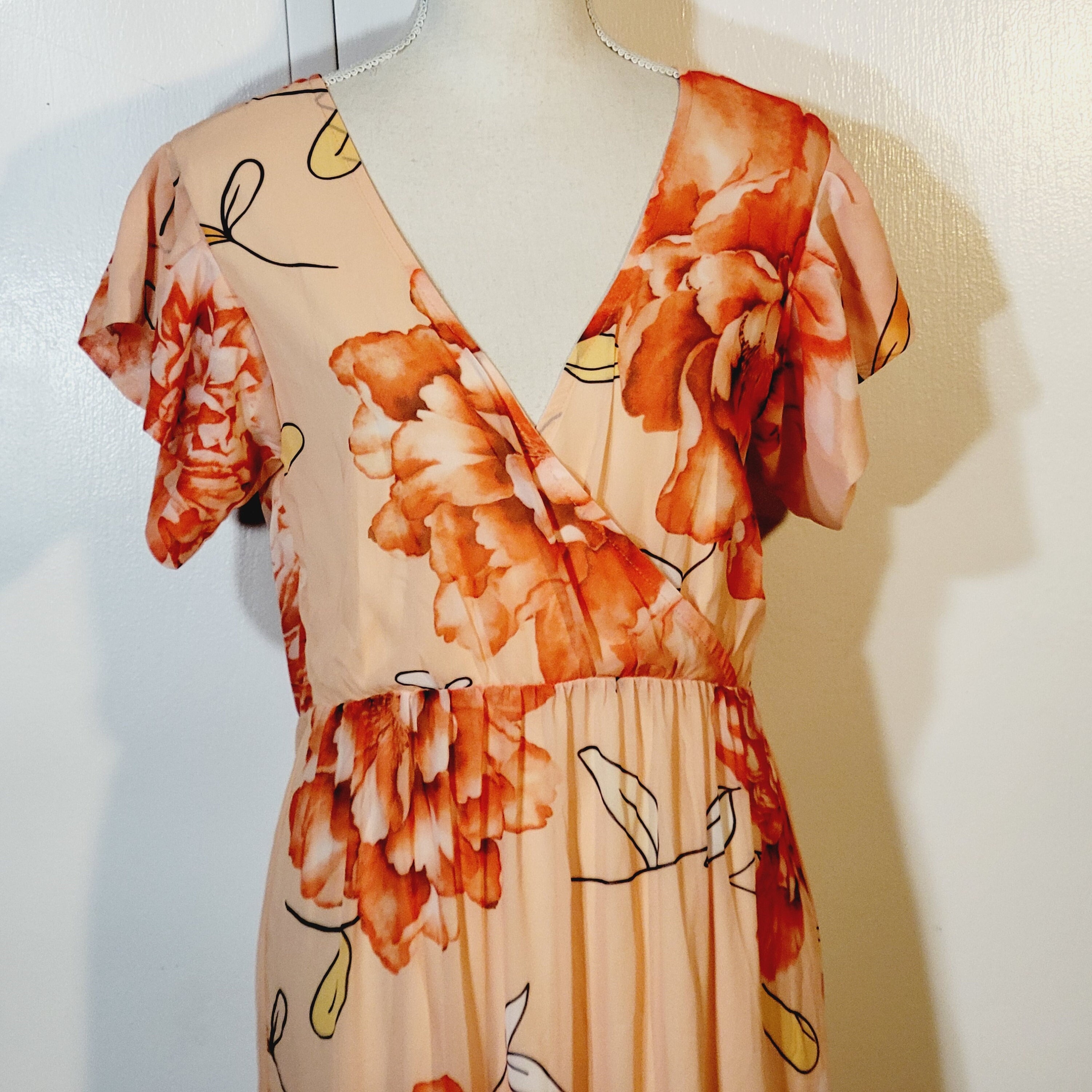 Orange Empire Waist - Etsy