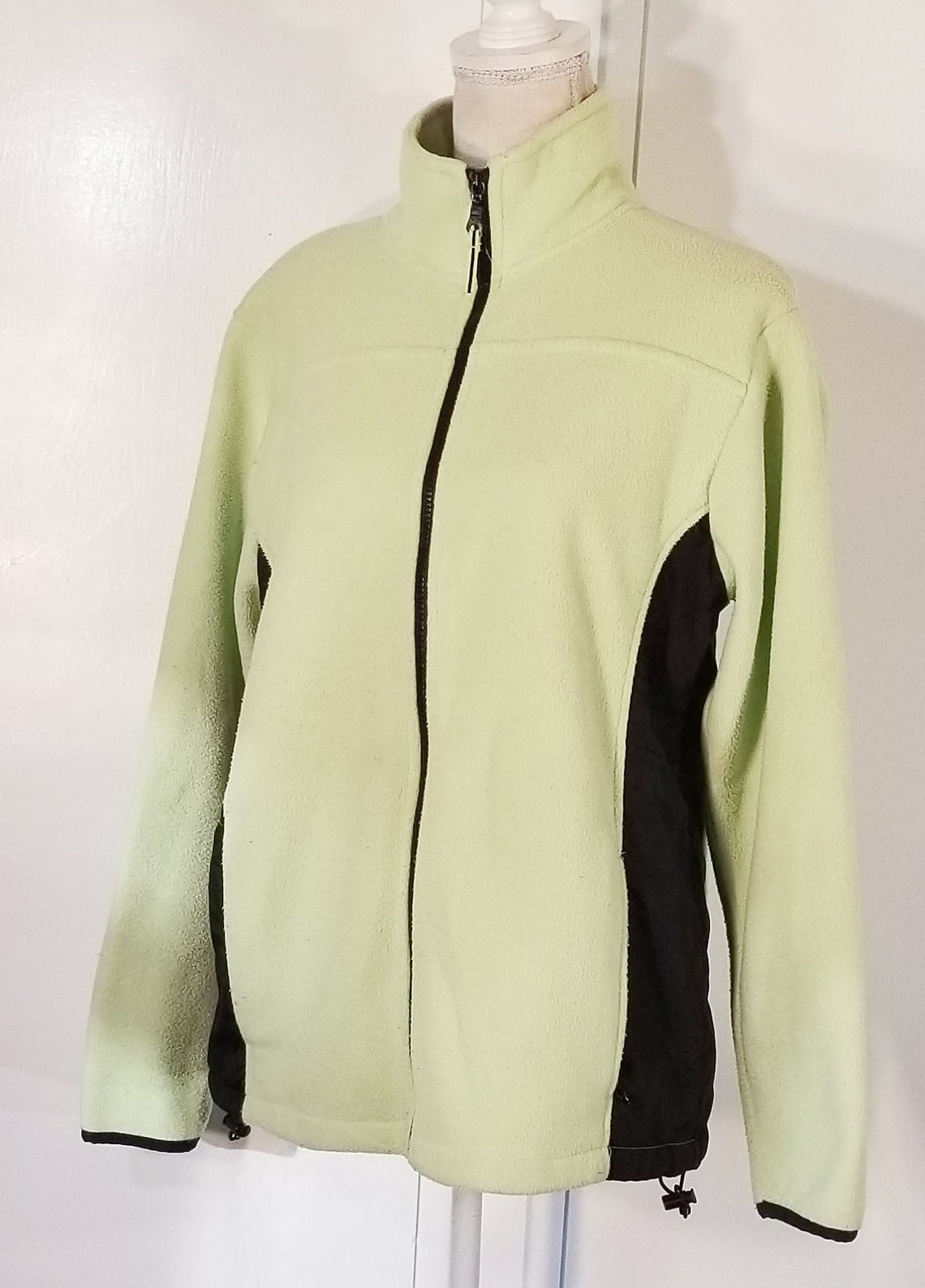 Athletic Works Full Zip Fleece Jacket Womens Size M 8/10 High Etsy UK