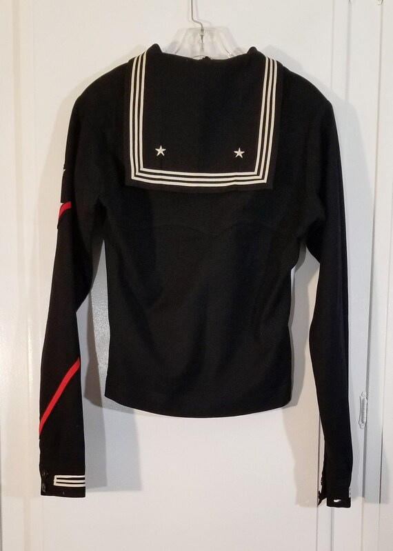 Vintage US Navy Sailor Cracker Jack Shirt Size Small … - Gem