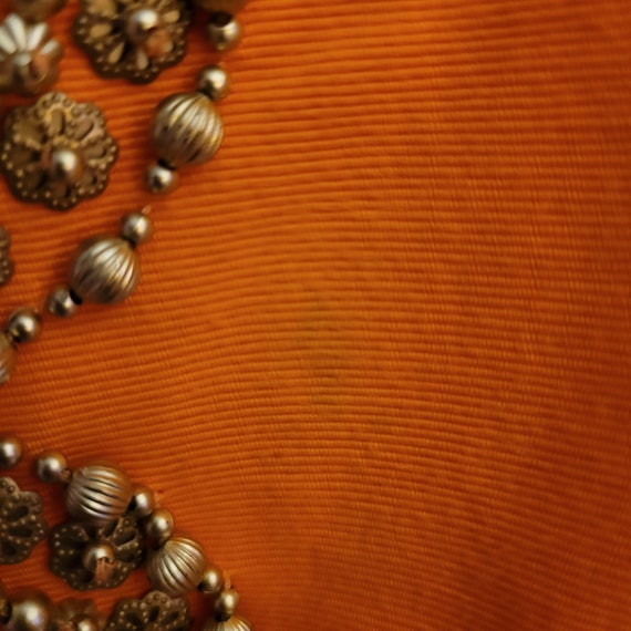 80s Vintage Ellen Tracy Orange Sleeveless Dress XL Gold Metal Beaded  Neckline Womens Size 14/16 Classic Style - Etsy